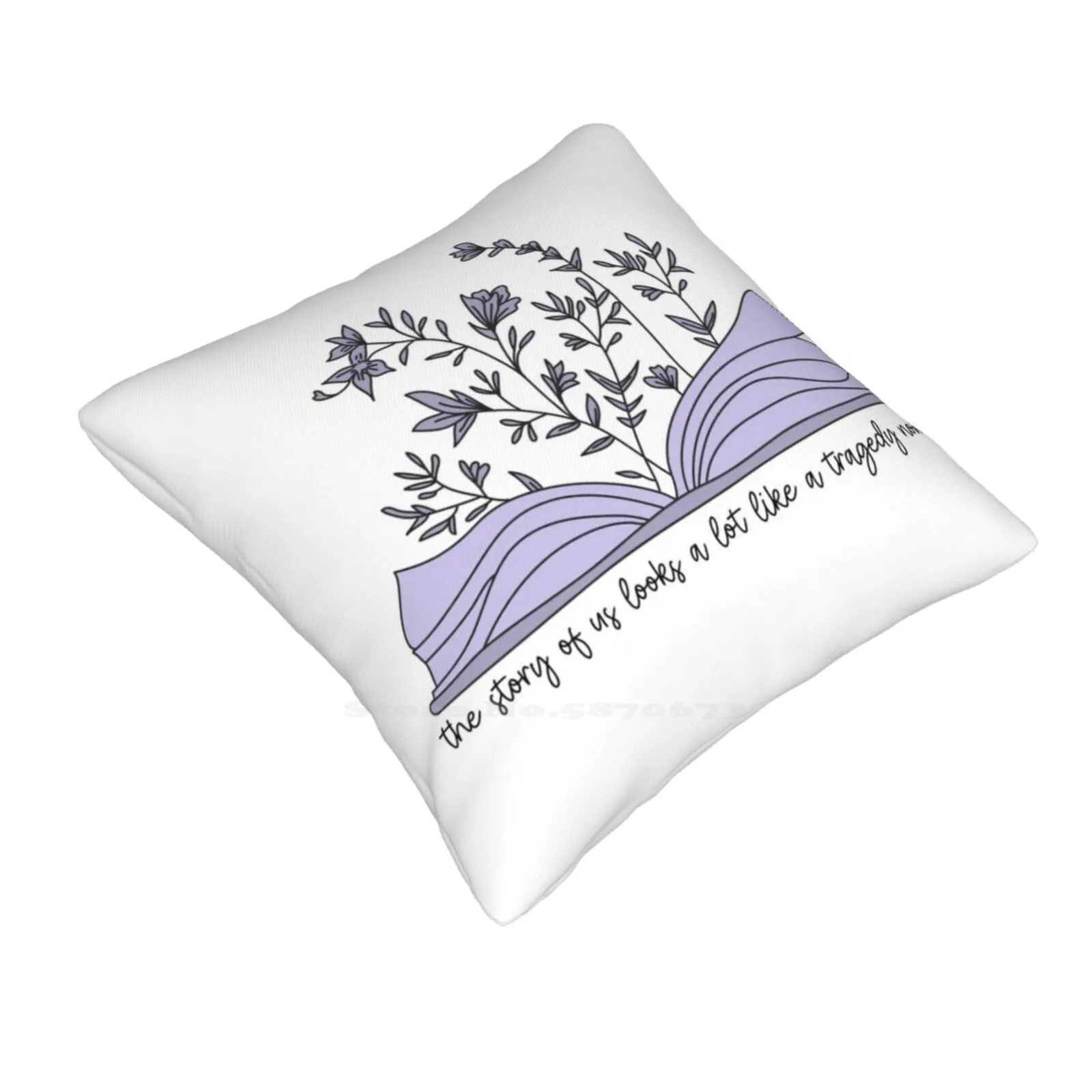 thumbnail image 1 of 'La historia de nosotros se parece mucho a una tragedia ahora' Funda de almohada Funda de almohada de abrazo T Swift Swiftie Music Taylor S Version Speak Now, 1 of 4