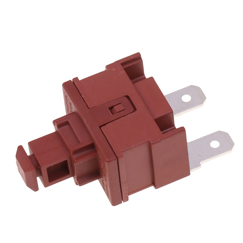 1pc KAN-L5 2Pin Self-lock Key Switch Water Heater Vacuum Cleaner Switch 7.5A 250VAC Button Power Lock