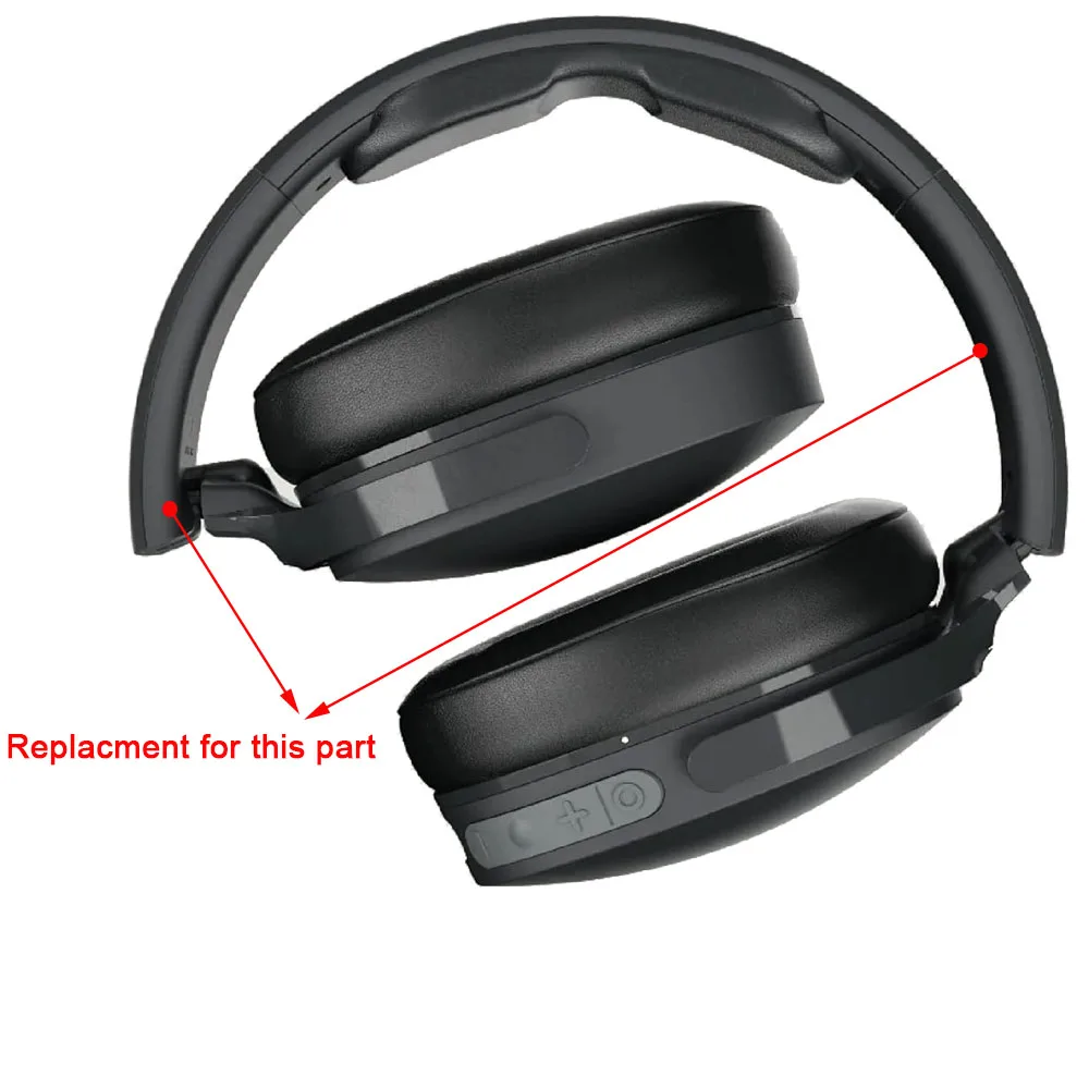 Headband Plastic Inside Cover Connector for Skullcandy Hesh ANC Headphones Headband Inner Inside Beam Slider Replacement Part