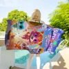 1PC Cartoon SuperKitties Towel Microfiber Beach Towel Quick Dry Kids Beach Blanket Soft Unisex Camping Pool Towel 3