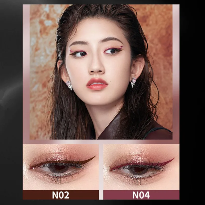 Colorkey Liquid Eyeliner Pen Slim Matte Long-lasting Easy Drawing Waterproof Eyeliner Makeup 5