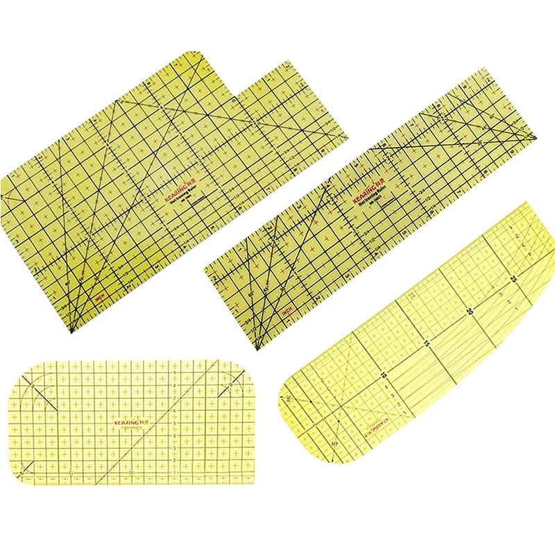 Hot Hem Ruler Sewing Measuring Tools Patchwork Ruler Ironing Ruler Hr3010