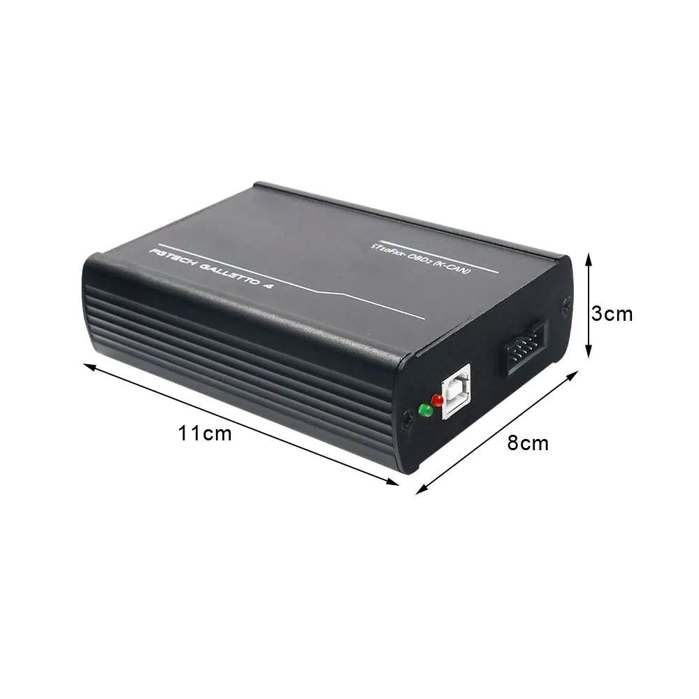 Fgtech 0475 Galletto 4 V54 - Outil de Programmation de Puce, Support BDM/Tricore/OBD pour Voitures et Camions