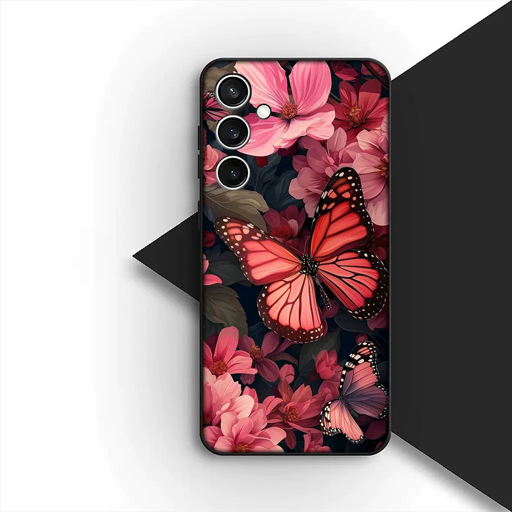 Elegant Red Rose and Pink Peony Floral Phone Case