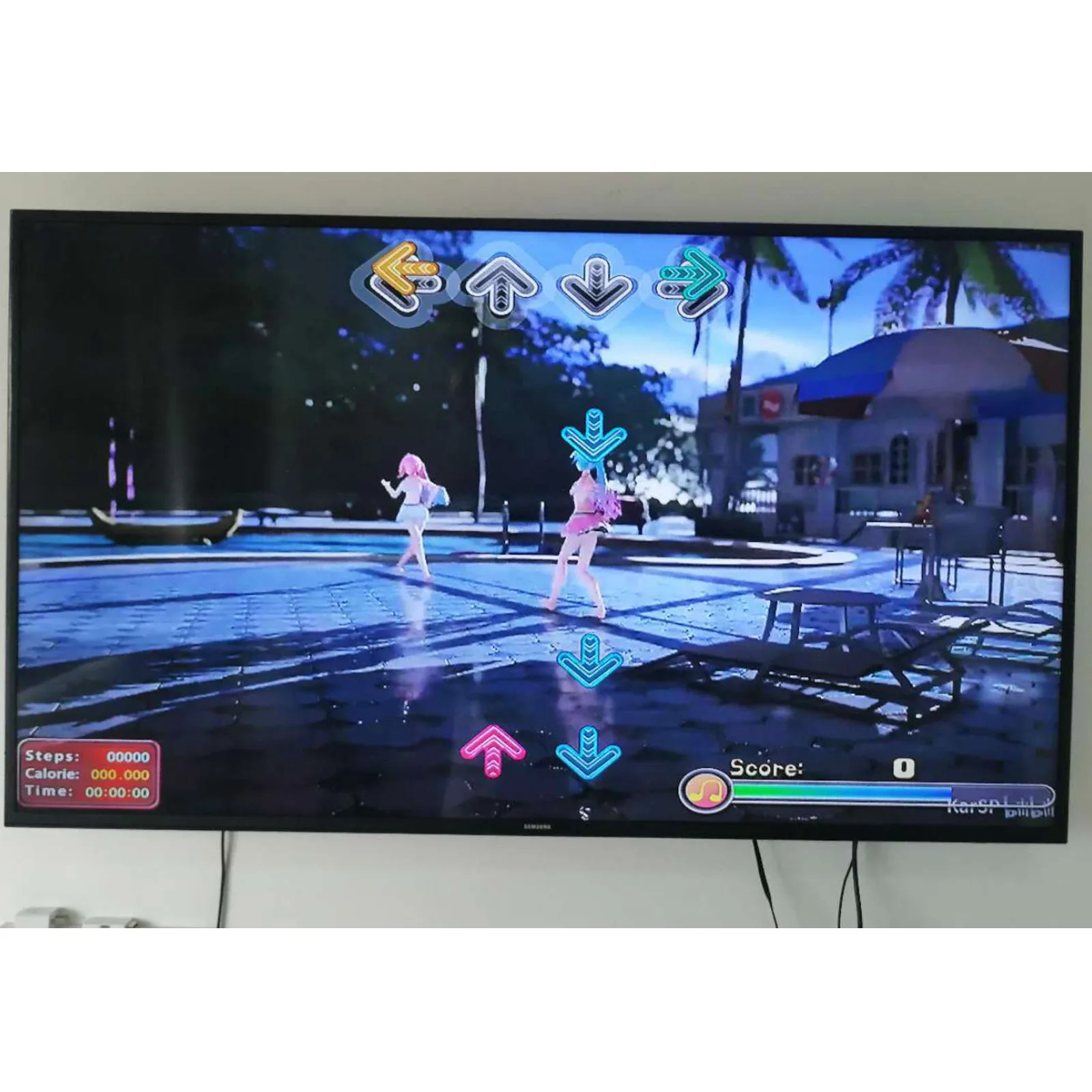 Dance Mat Fitness Gaming Machine Pad for TV Home Use Running 3D Sensing Game Console Single Player PC Weight Los