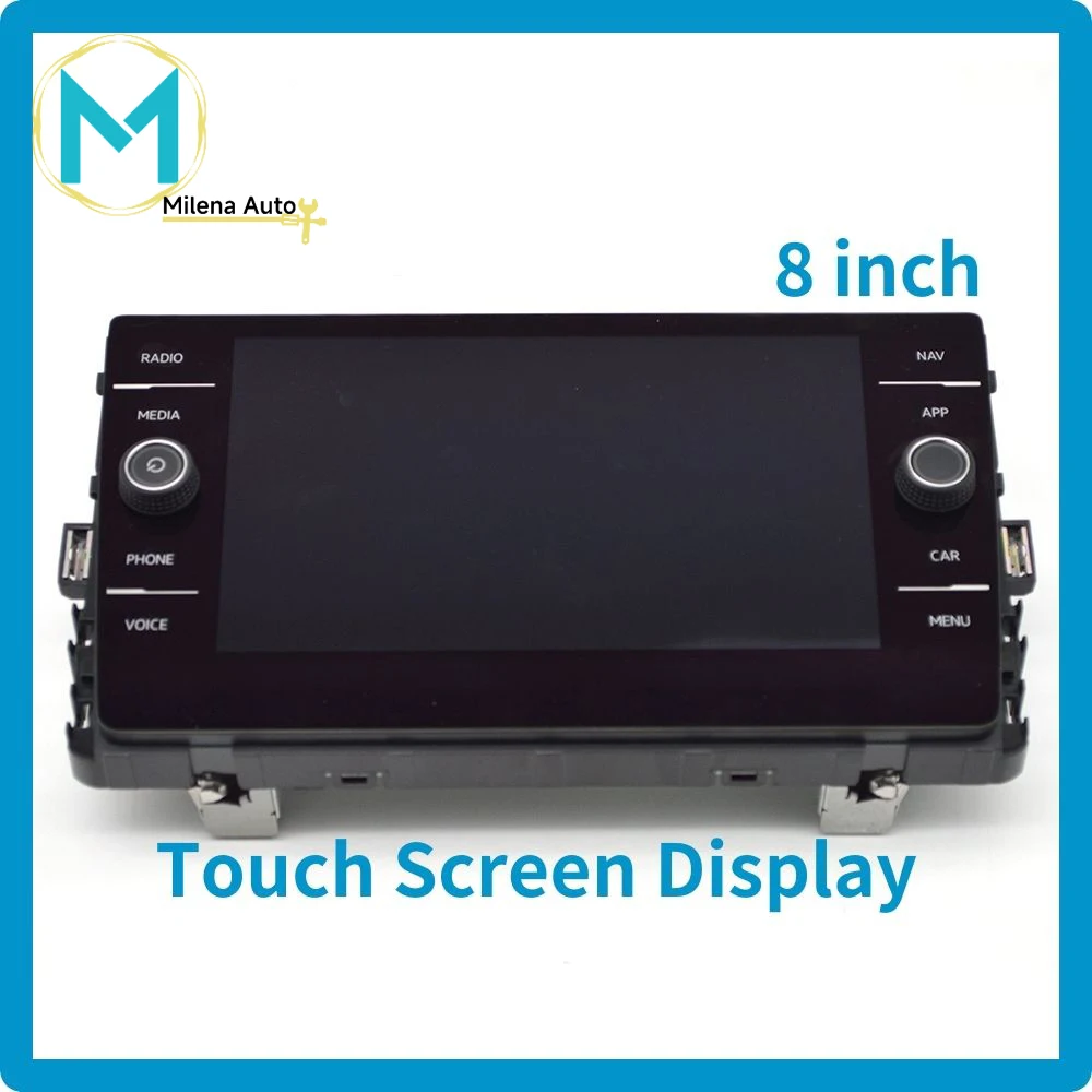 Display Touch Screen 8 Pollici Per Vw Craft Golf Variant Passat B8 Arteon 5Nn 919 605 B Muslimate
