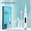 Electric Teeth Cleaner Tooth Whitening & Cleaning Device Waterproof Tartar Remove Fresh Breath Oral Care,White(1 X Head) 2