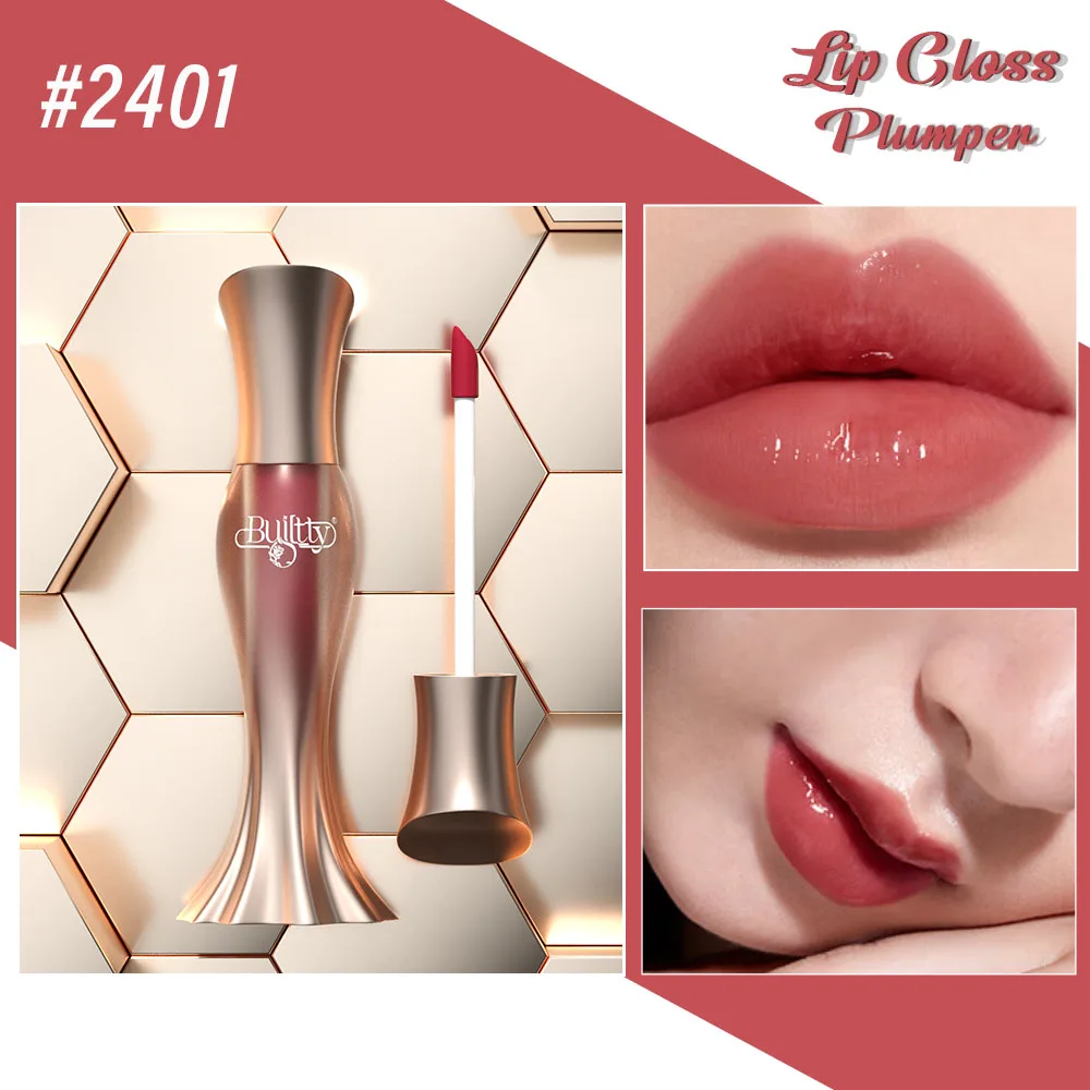 

Liquid Lipstick Lip Plumper Makeup Pigmented Long Lasting Lip Gloss Velvet Waterproof Valentine's Day Gift for Girls and Women