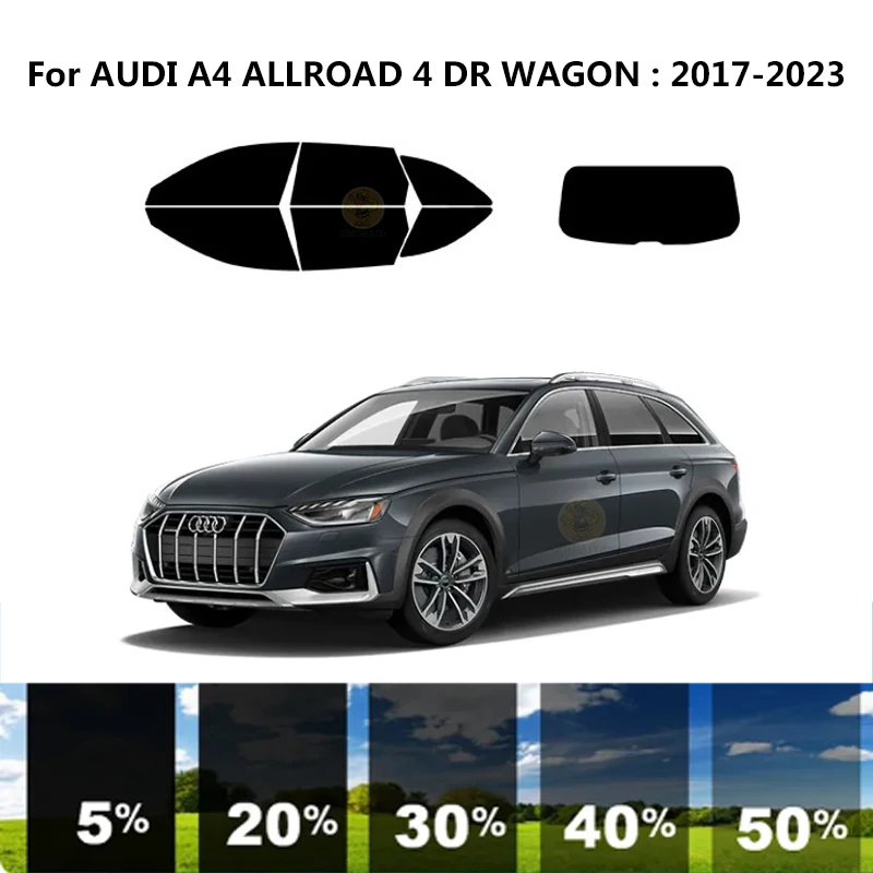 

Precut nanoceramics car UV Window Tint Kit Automotive Window Film For AUDI A4 ALLROAD 4 DR WAGON 2017-2023