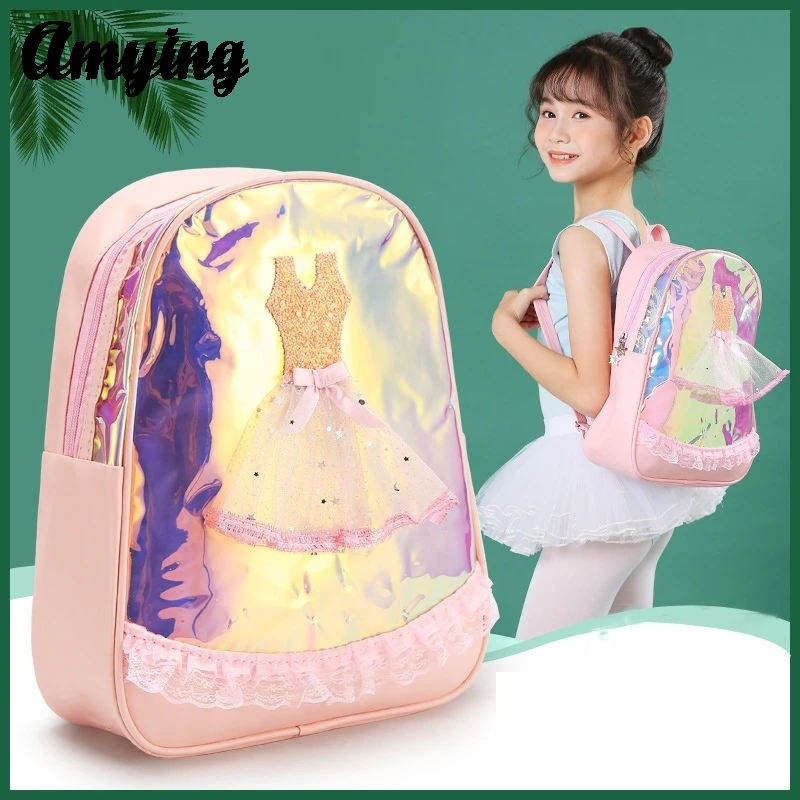 Kids School bag' Children's Backpack Dance Bag For Practicing Dance Arts Girls Gym Sports Yoga Tap Dance Storage Backpack 2