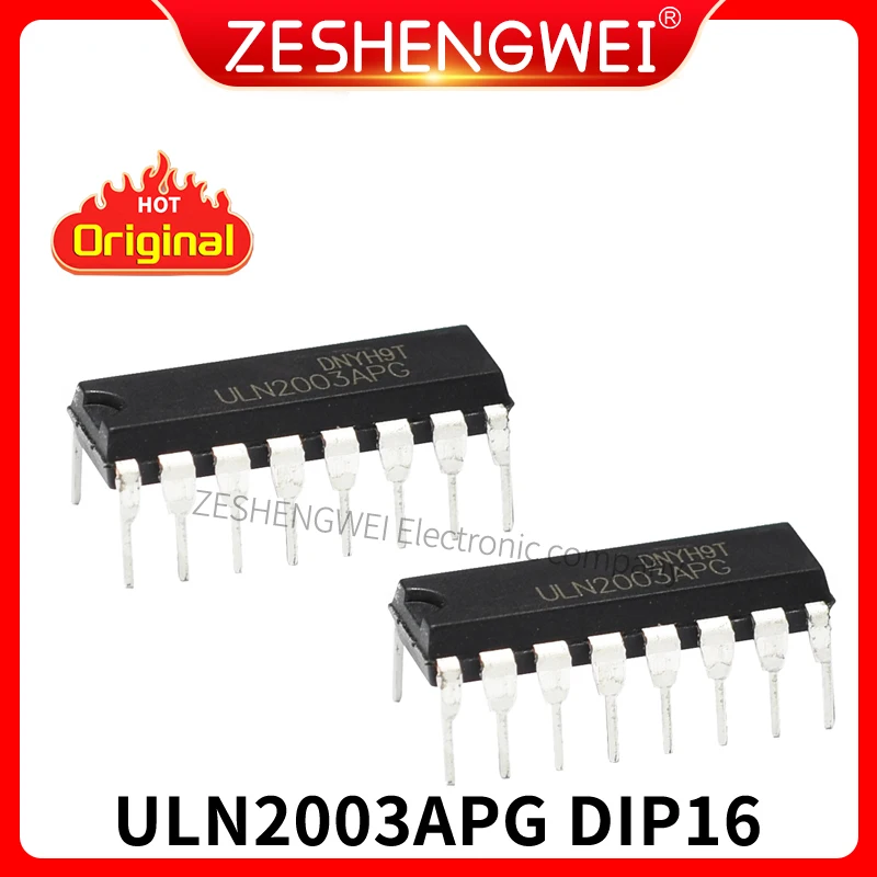 

5PCS ULN2003APG ULN2003 ULN2003AN Darlington Sink Driver IC DIP-16