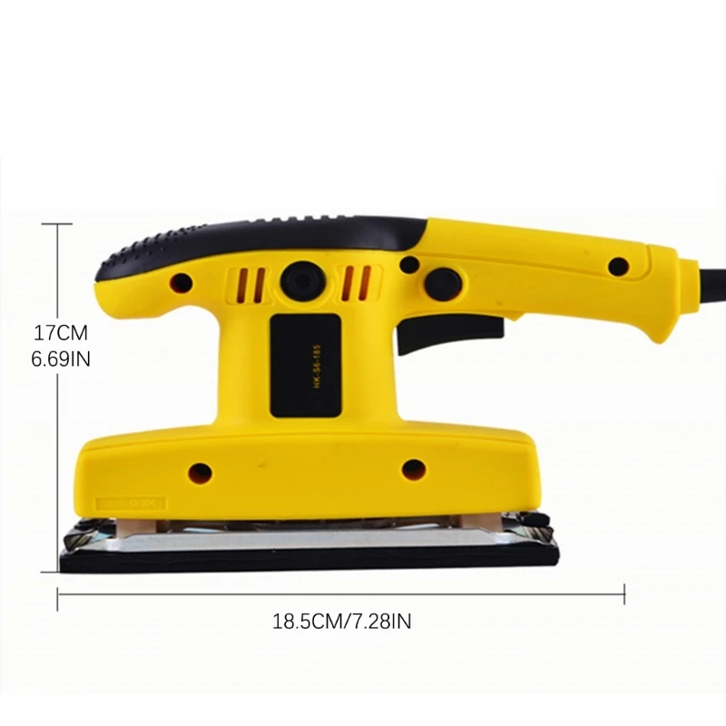 Electric Eccentric Sander anding Plate Electric Sander Wood Processing Furniture Car Polishing Carpentry Sanding Machine