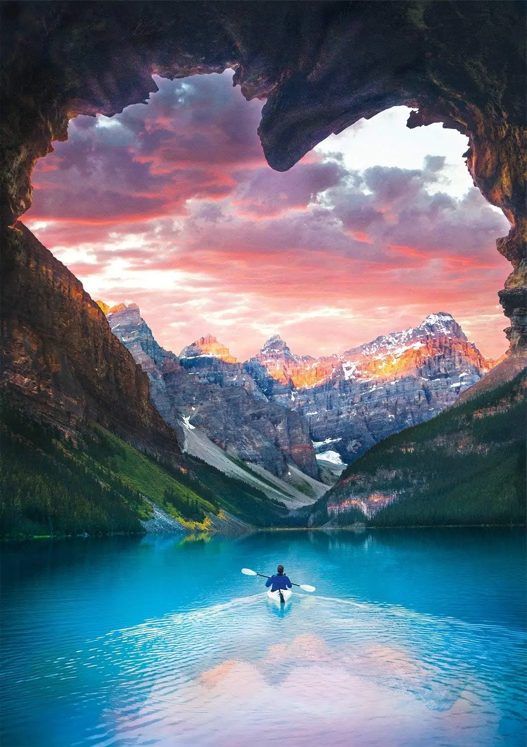 Adult 300/500/1000 Pieces Jigsaw Puzzle Beautiful Love Hole Landscape Puzzle Stress Reducing Toys Birthday Gifts Game Nights jigsaw puzzles wooden jigsaw puzzles educational puzzles
