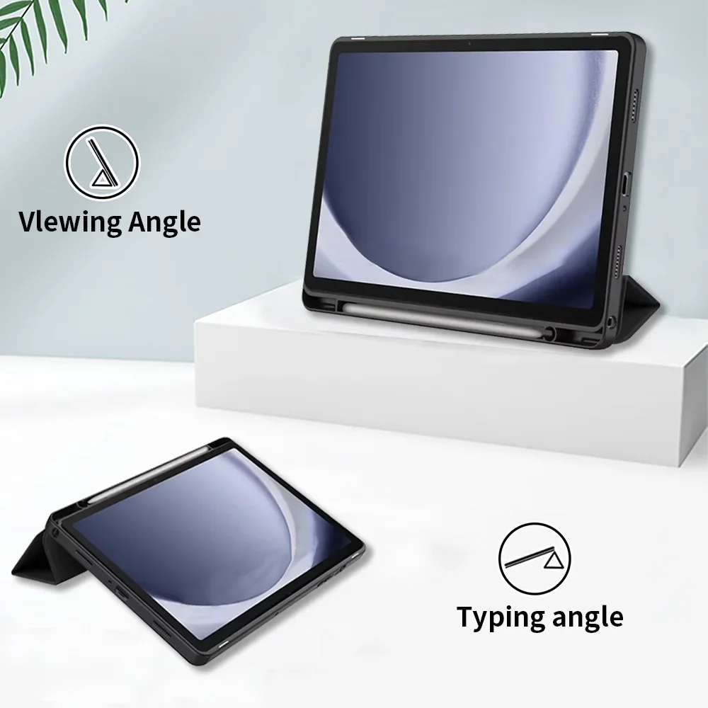 Magnetic Flip Cover with Pen Slot - TPU Soft Case