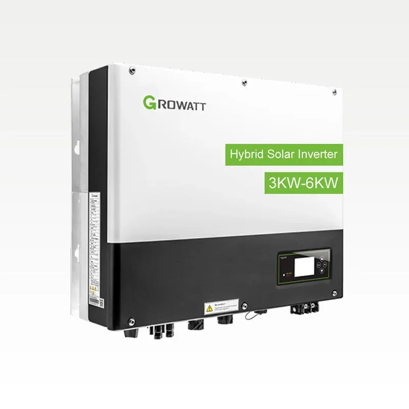 Growatt Euro Version One Phase Инвертор 230V 5Kw 5.5Kw 6Kw Hybrid Onduleurs Solaires Per Il Mercato Europeo