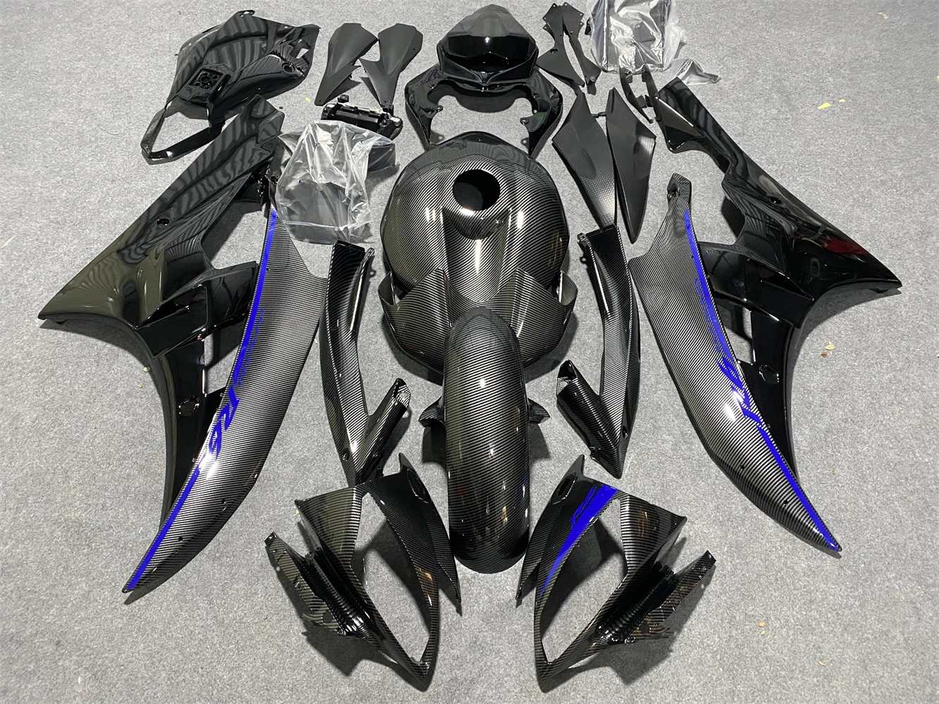 

Новый комплект обтекателей ABS для YAMAHA YZF- R6 2006 2007 06 07 краска из углеродного волокна