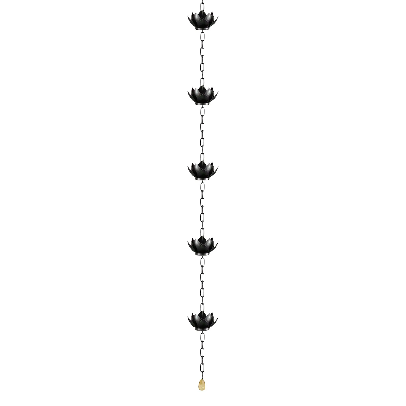 Lotus Rain Chain Adjustable for Outdoor Gutters stainless steel chains,rain chain adapter