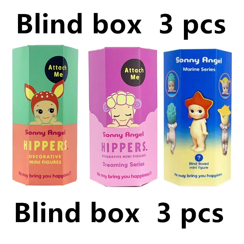 thumbnail image 1 of Sonny Angel Hippers Animal Blind Box Series Healing Trendy Car Mobile Phone Ornaments Dumplings Children'S Toys Christmas Gift, 1 of 5