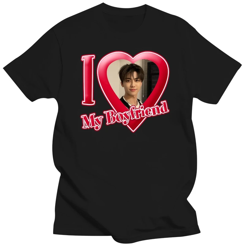 

Футболка в стиле поп-певицы I Love My Jaemin, летняя повседневная футболка унисекс с коротким рукавом и круглым вырезом, 100% хлопок, европейский размер
