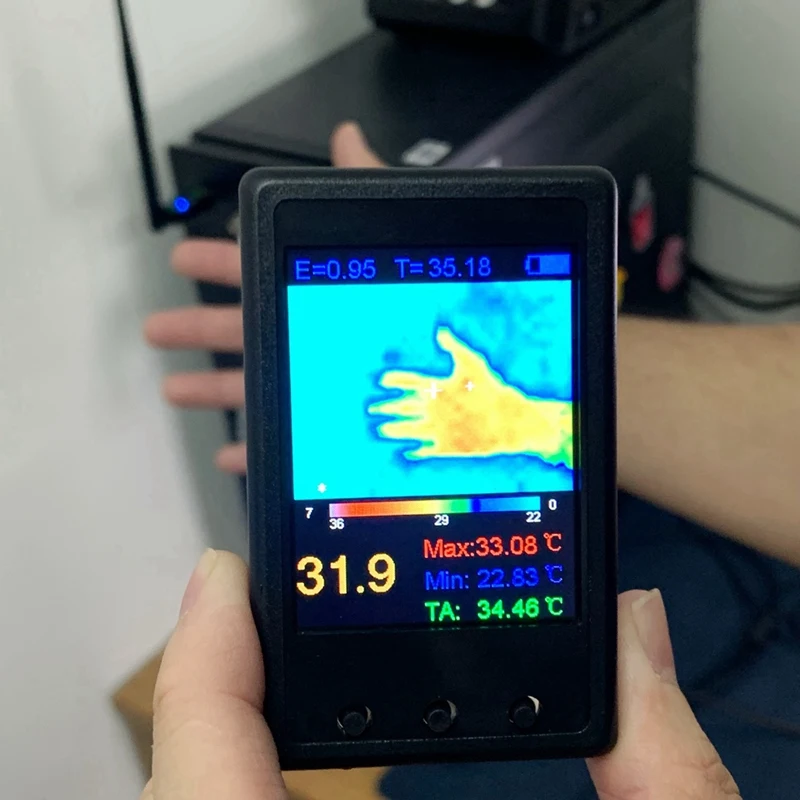 MLX90640 32X24 Infrared Thermal Imager Handheld Thermograph Camera