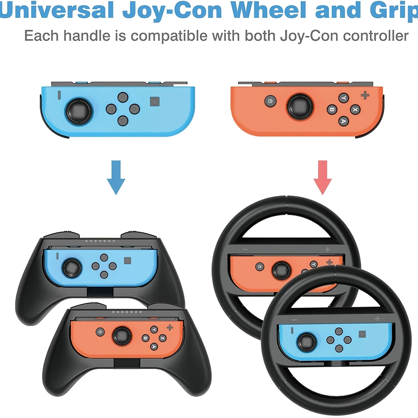 Lenkrads teuerung für Nintendo Switch & Switch oled Modell 2021,Joy-Con  Controller Griff und Lenkrad für Mario Kart - AliExpress