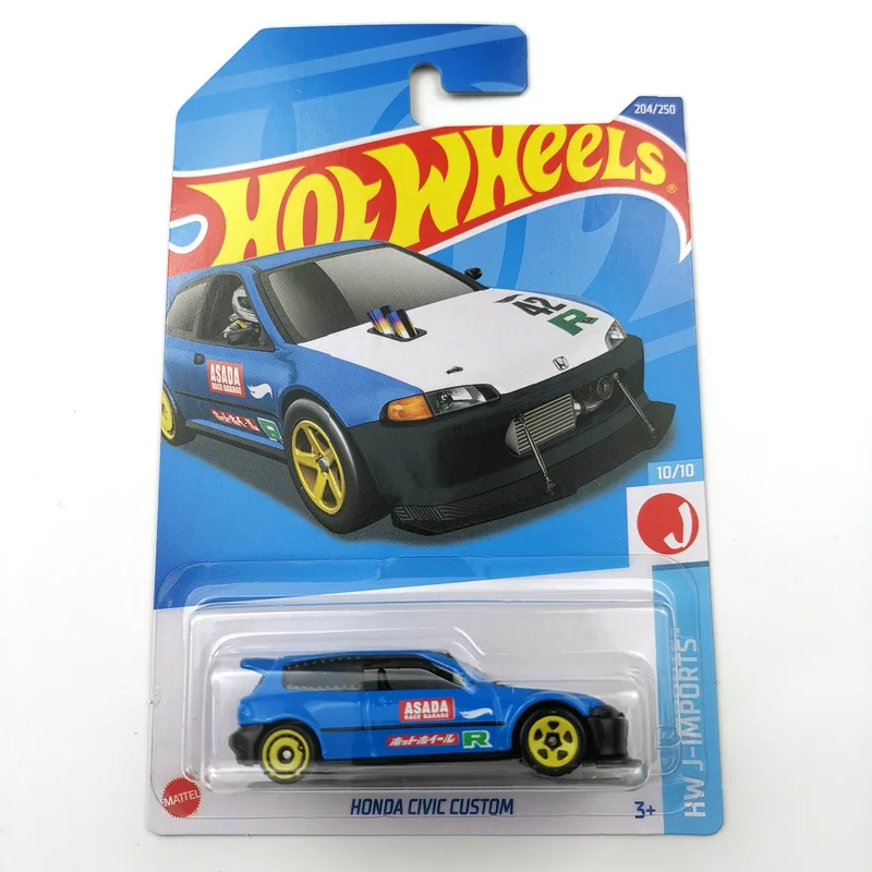 Hot Wheels Cars HONDA SERIES CIVIC TYPE R EK9 SUPER CUB 1/64