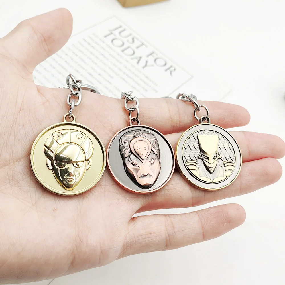 アニメジョジョの奇妙な冒険キーホルダーキラークイーンペンダントキー