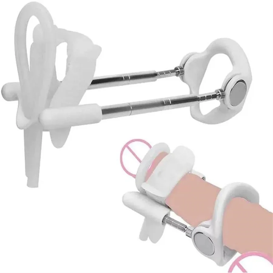 Sex Toys Tools Penis Enlargement Stretch Clamp Extender Penis Stretching Exerciser Growth Traction Device For Men male sex toys