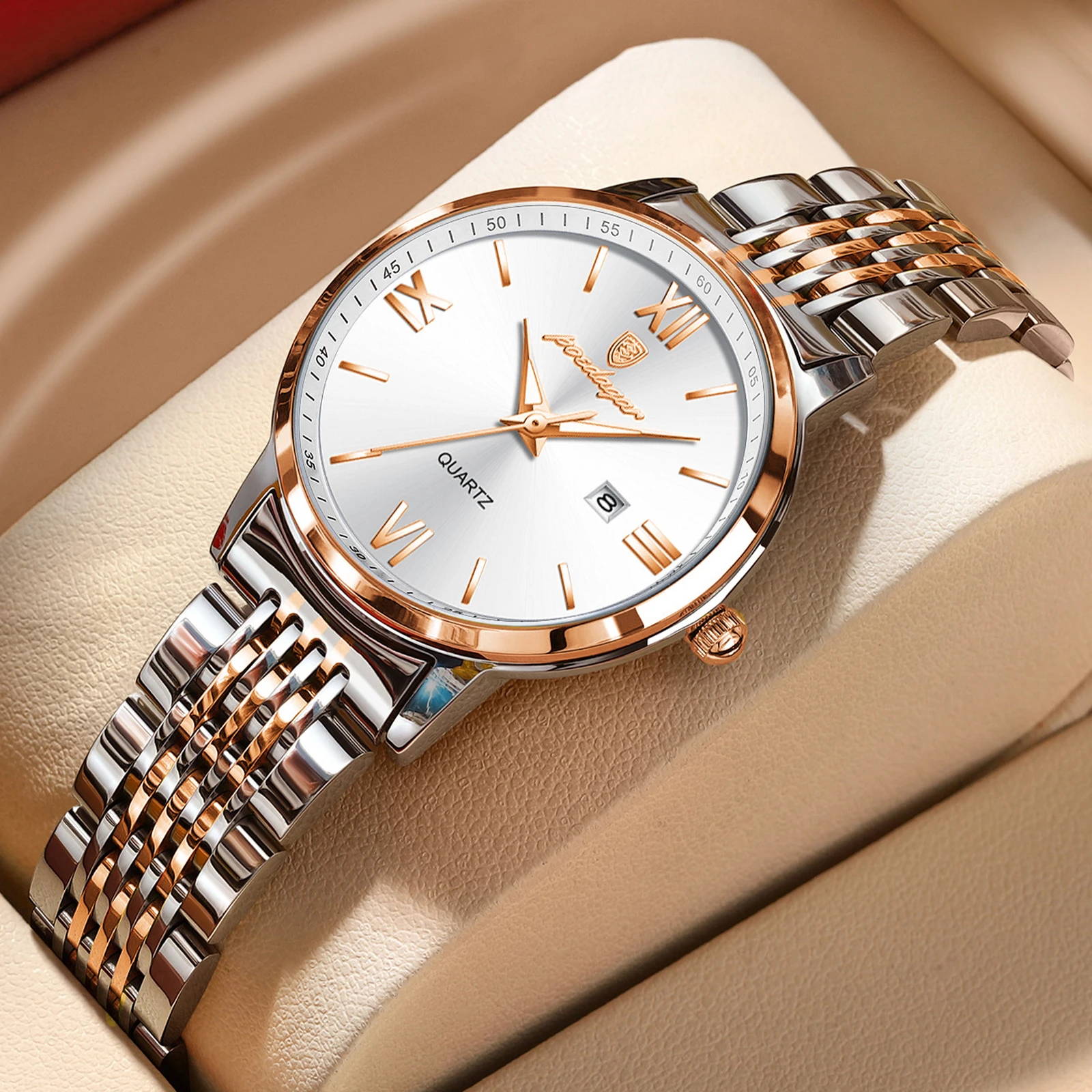 716 Rose Gold White