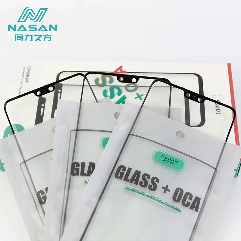 

NASAN Screen Front Glass With OCA For Samsung Galaxy S8 S10 S20 S22 Ultra Note 20U LCD Front Outer Glass Lens Panel Glass Repair