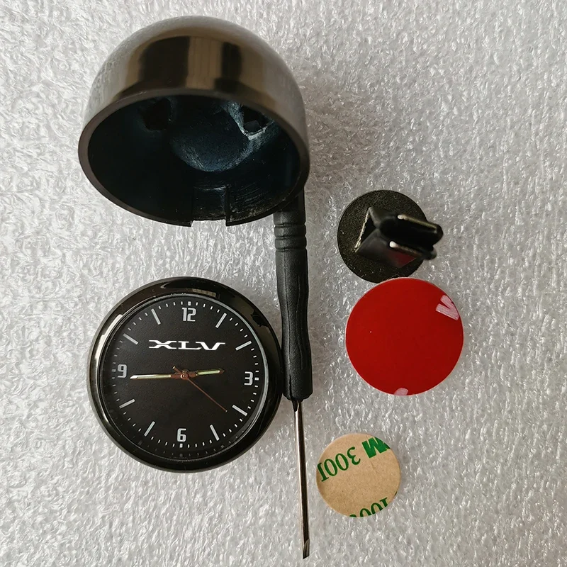 Car Clock Car Quartz Clock Luminous Automobiles Internal Stick-On Digital Watch for Ssangyong Actyon Korando Kyron Musso Grand Rexton XLV