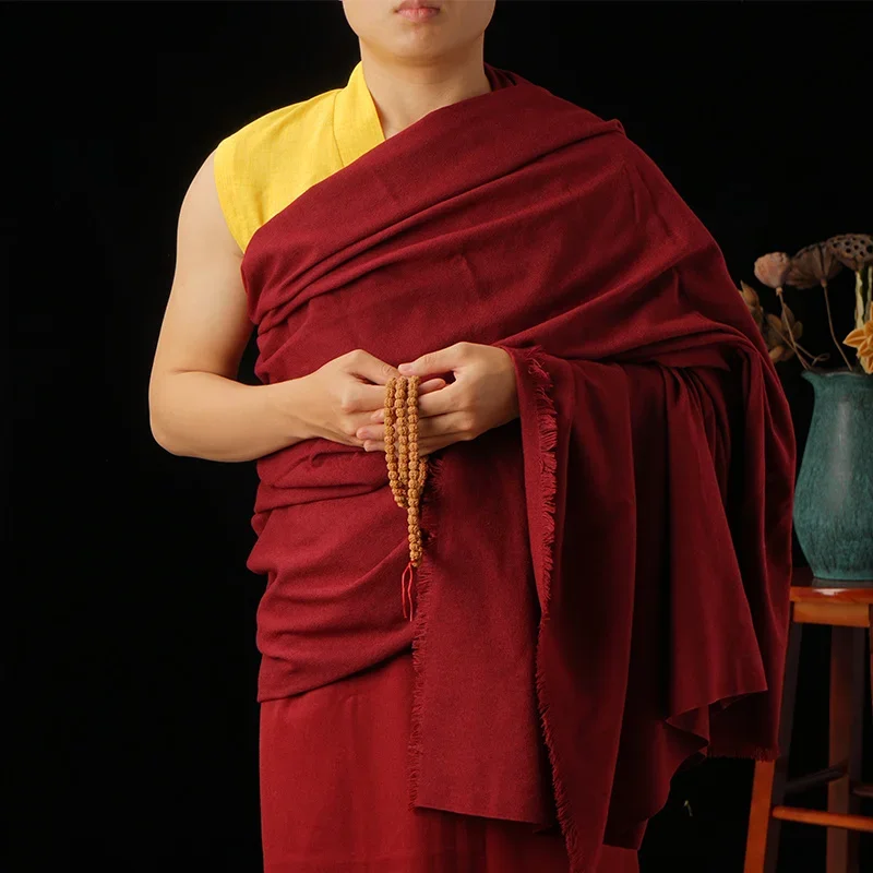 Lama monk's clothes, cashmere drape, thin and breathable in summer, Tibetan Buddhist monks, Tibetan monks