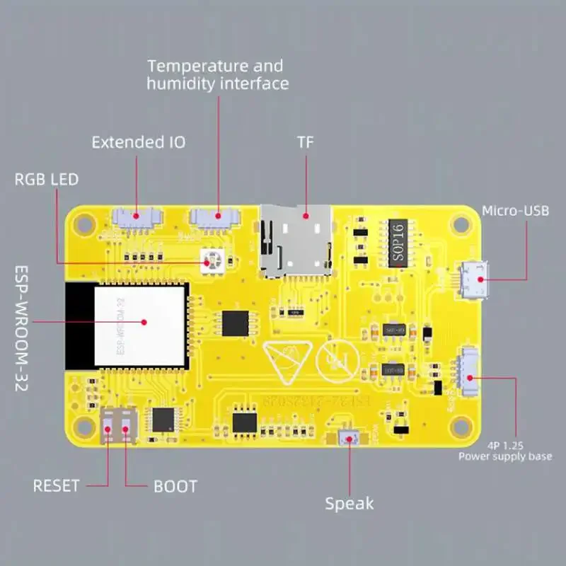 Tela de Toque Tft Esp32 Driver Esp32s Esp-wroom-32 Ili9341 Blue-tooth Wifi Dual Core 28 - Image 6