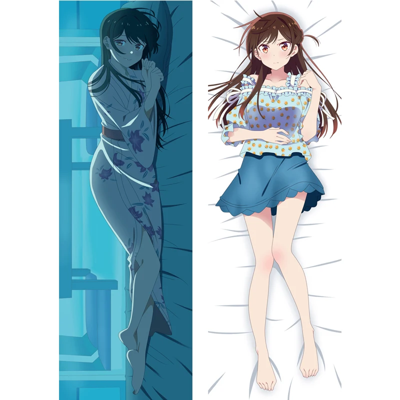 

New Pattern Dakimakura Rent A Girlfriend Mizuhara Chizuru Anime Body Pillow Case Cover Pillowcase