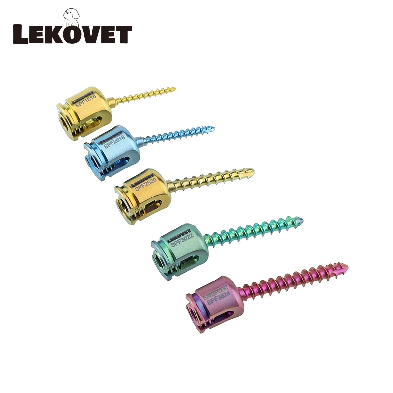 3.5mm pedicle screw Veterinary Spine Fixation System veterinary surgical instruments orthopedic instruments