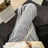 Pantalones informales con estampado de retales para hombre, pantalón holgado de pierna ancha, liso, con bolsillos, estilo americano, a la moda, para otoño