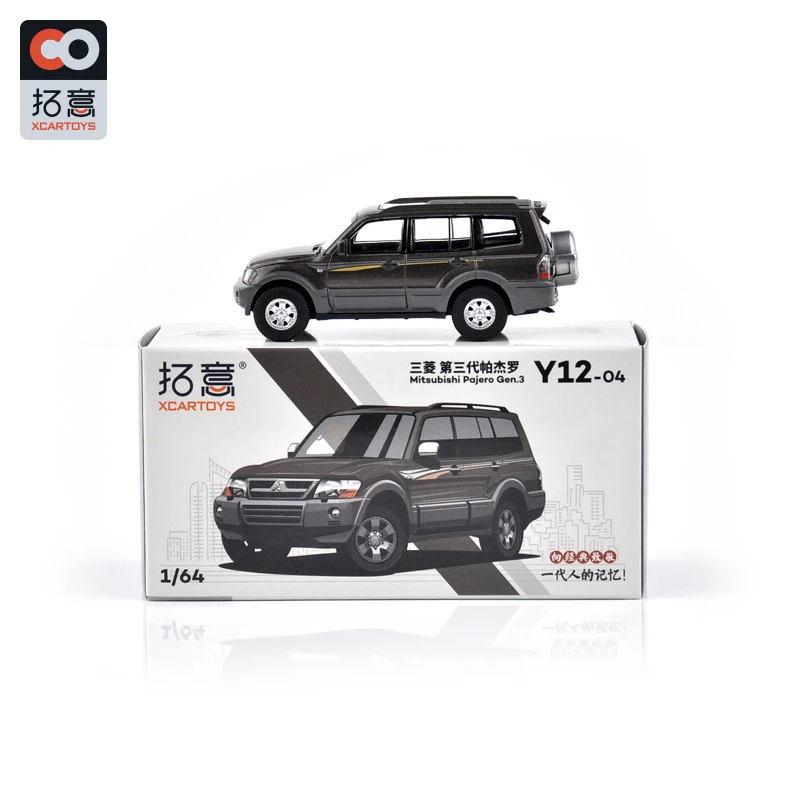 XCARTOYS 1:64 3TH 4TH Pajero Alloy Car Static Model Mini Vehicles