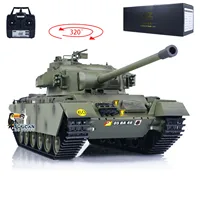 Tongde 1/16 RC Infrared Battle Tank Model Centurion MK5 Electric Tanks Combat System Smoking Battery Light Sound RC Toy TH23297 1