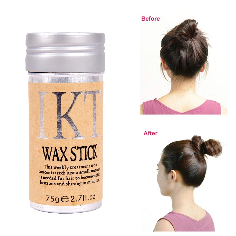 Hair Wax Stick For Wig Edge Control Wax Stick Non-greasy Long-lasting Styling  Wax Stick Women Men Hair Styling Wax  75g - Hair Styling Waxes &  Cream - AliExpress