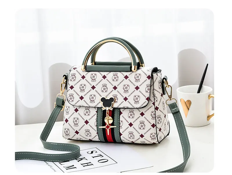 New Shoulder bag Women bag tote luxury designer handbag women Handbags leather Printed monogram single shoulder straddle bag