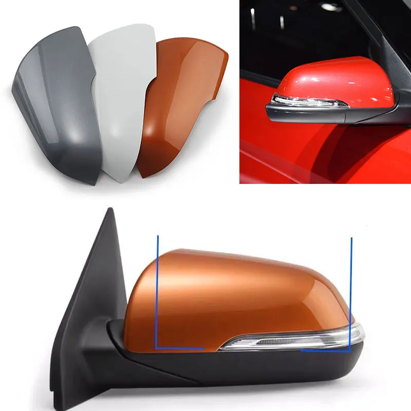 

Auto Rearview Mirror Case Shell Housing Wing Door Side Mirror Cover Cap For Hyundai Ix25 Creta Cantus 2015 2016 2017 2018