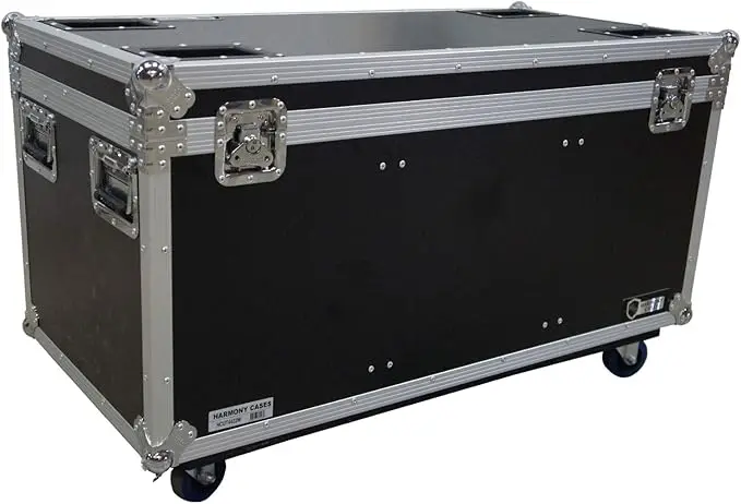 HCUT4422W Pro Audio DJ Touring 44x22x22 Utility Road Trunk Case Wheels 5