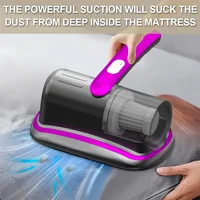 Wireless Handheld Mattress Vacuum Cleaner with UV-C Light HEPA Filter And Ultrasonic Vibration12KPa for Bed Sofa Car Seat Carpet 3
