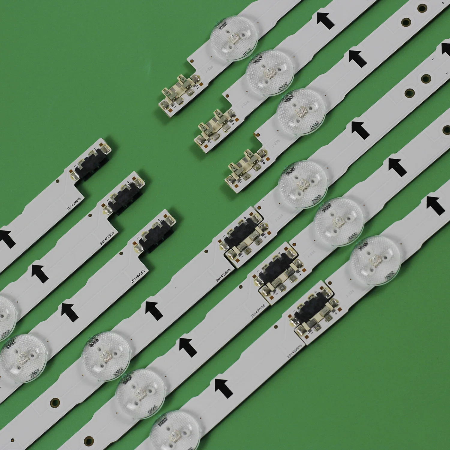 Tira Conduzida Luz de Fundo para Ue55j6330 Un55j5300 Bn9641387a Bn96-41386a Bn4102180a Bn9630429a Bn96-30430a Lm41-00099a Lm41-00099g - Imagem 6