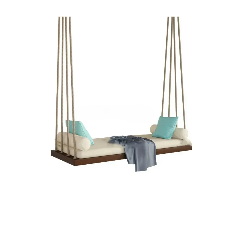 For ForBedroom Hanging Swing Chair Cushion Double Hammock Lounge Garden Chair Rope Minimalistic Chaise Suspendue House Furniture
