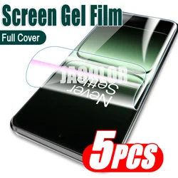5 - Pack Soft Hydrogel Screen Protector Film (For OnePlus 13R)