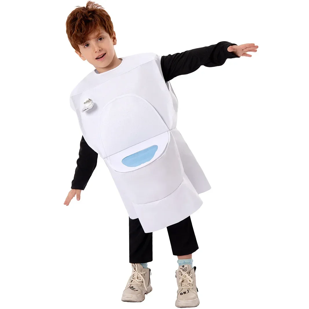 Skibidi WC Cosplay Costume Divertente Speaker Uomo Tv Uomo Camcorderman  Costumi Horror Game Figure Abbigliamento Bambini Adulto Halloween_q
