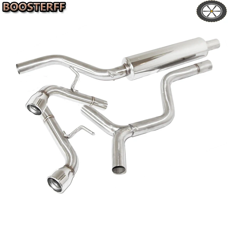 

SS Dual Exhaust For 2015-2017 VW Volkswagen GTI MK7 2.0T 2.5" Pipe W/3" Tip
