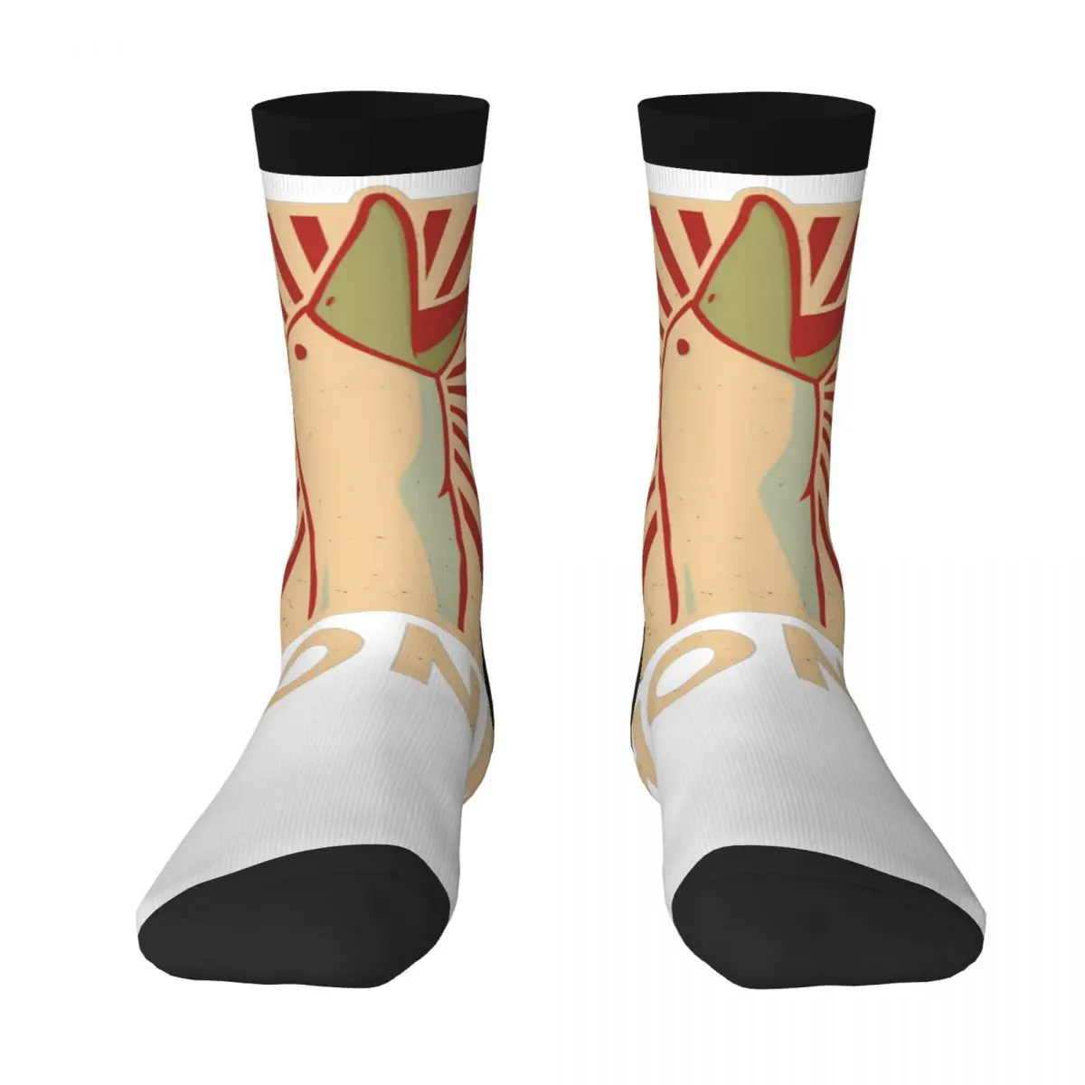 

Untitled Goose Honk Socks Top Quality The Best Buy Sarcastic Contrast color Drawstring Backpack Elastic Stockings