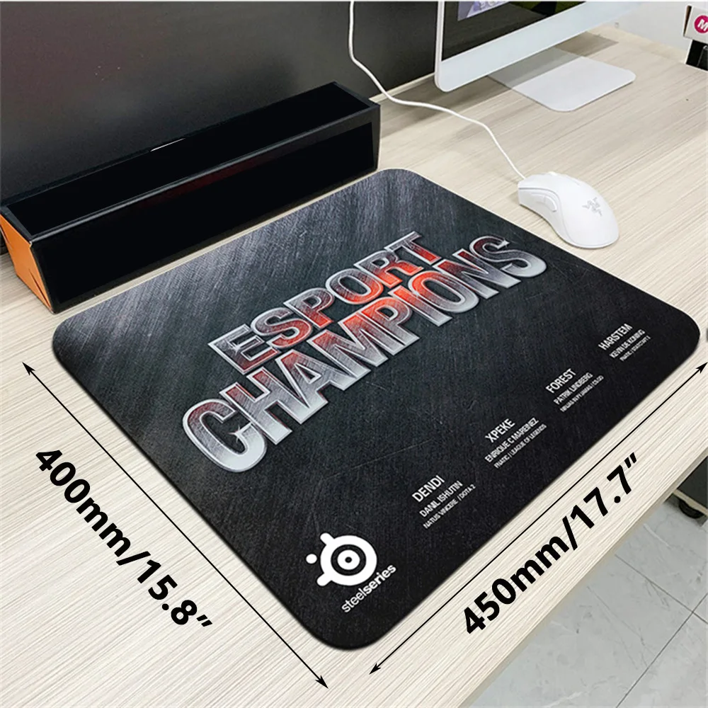 Large Gaming Mouse Pad - Premium 4mm Non-slip Rubber Base with Smooth Surface for Precision Control (450x400mm)